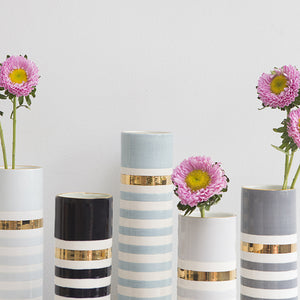 Lucky Stripe #9 Skinny Vase