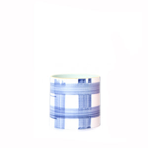 Brooks Plaid Peony Vase