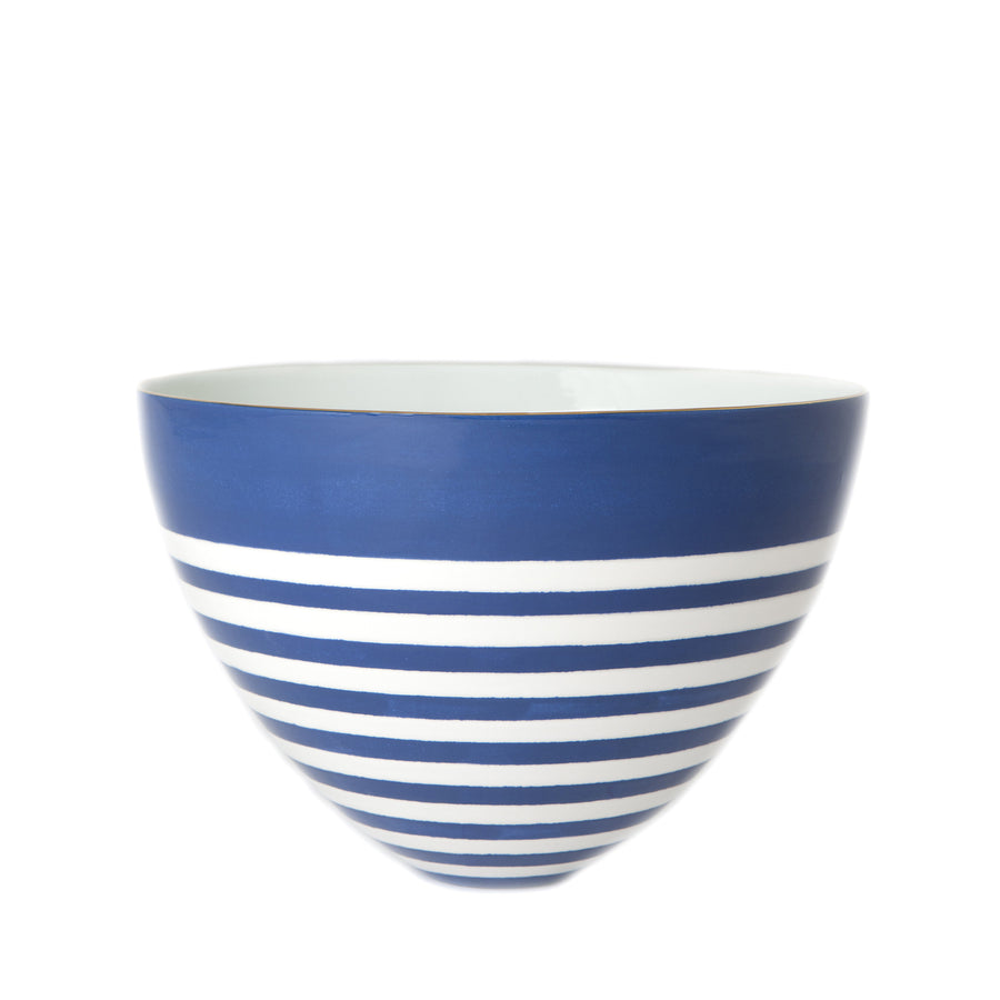 Reverse Capri Stripe Bee Bowl