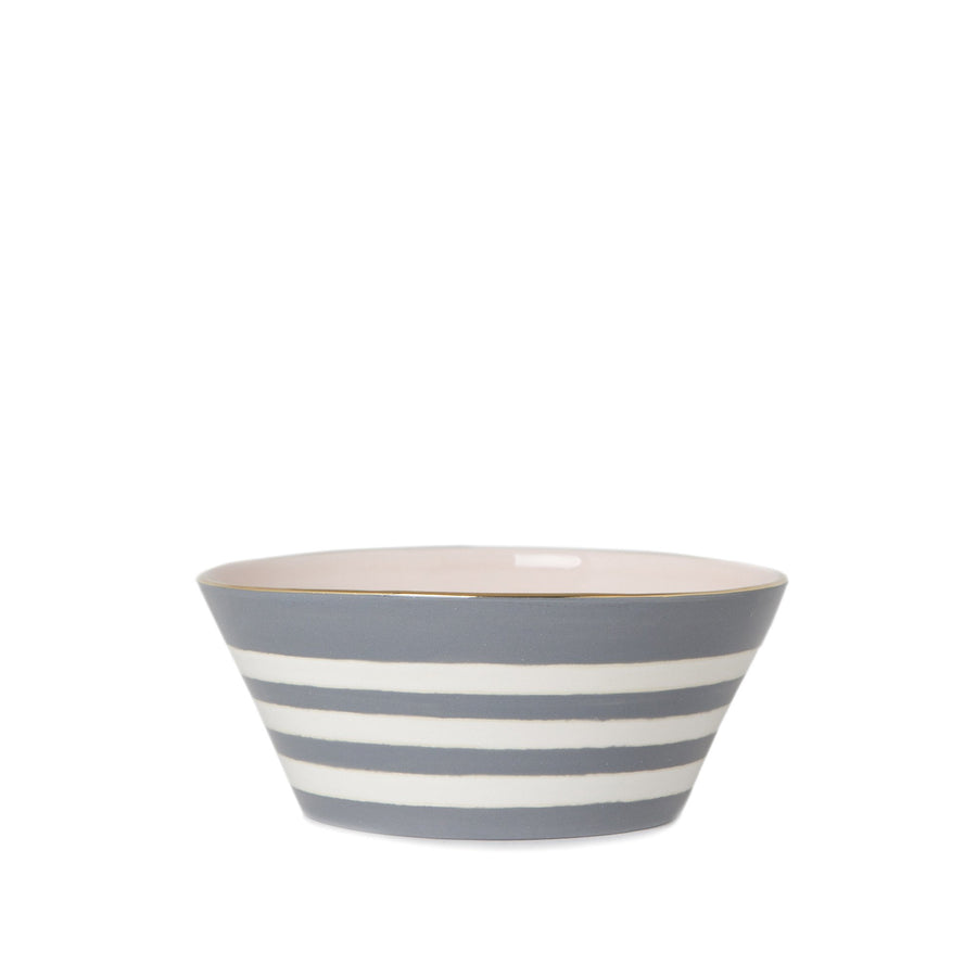 Reverse Capri Stripe Berry Bowl