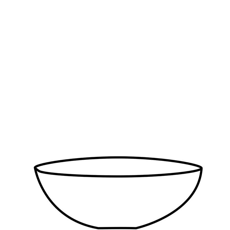 Custom: Low Large Bowl