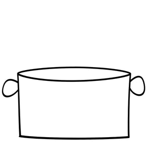Custom: Oval Cache Pot