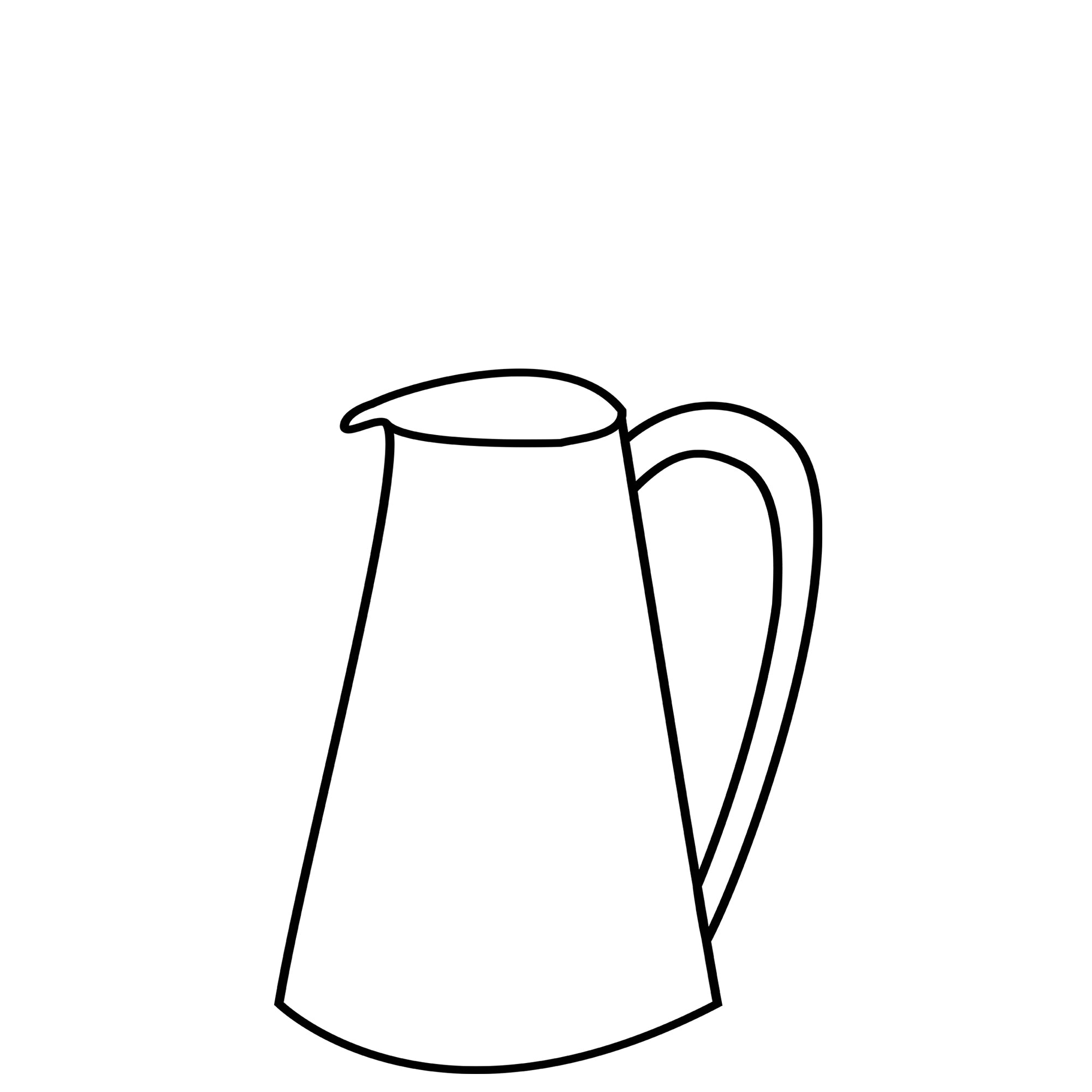 Custom: Small Pitcher – Jill Rosenwald